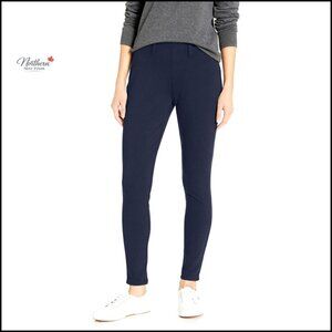 Skinny Stretch Pull-On Knit Jeggings Medium Long Elastic Waist